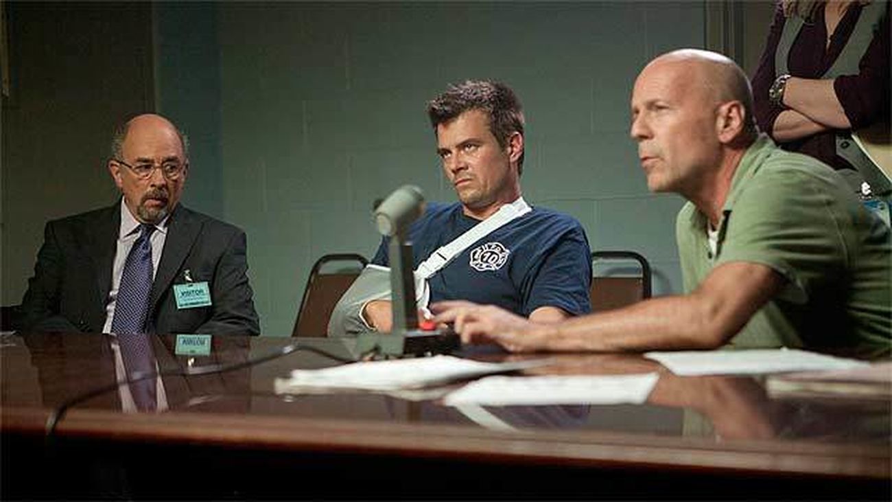 Escena de la película 'Fuego cruzado'