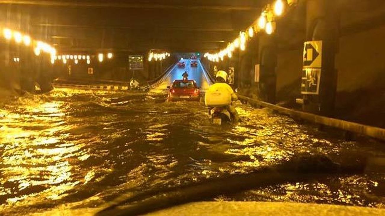 El túnel de María de Molina, anegado