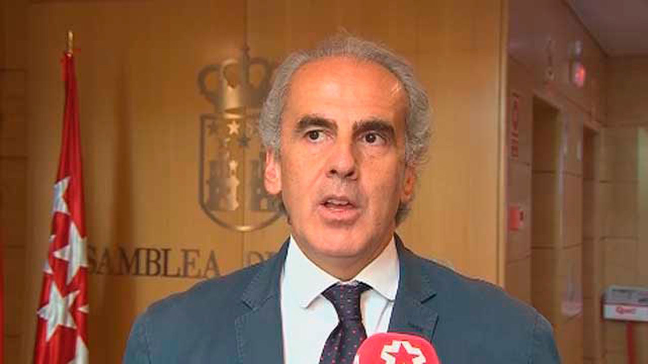Enrique Ruiz-Escudero, consejero de Sanidad de la Comunidad de Madrid