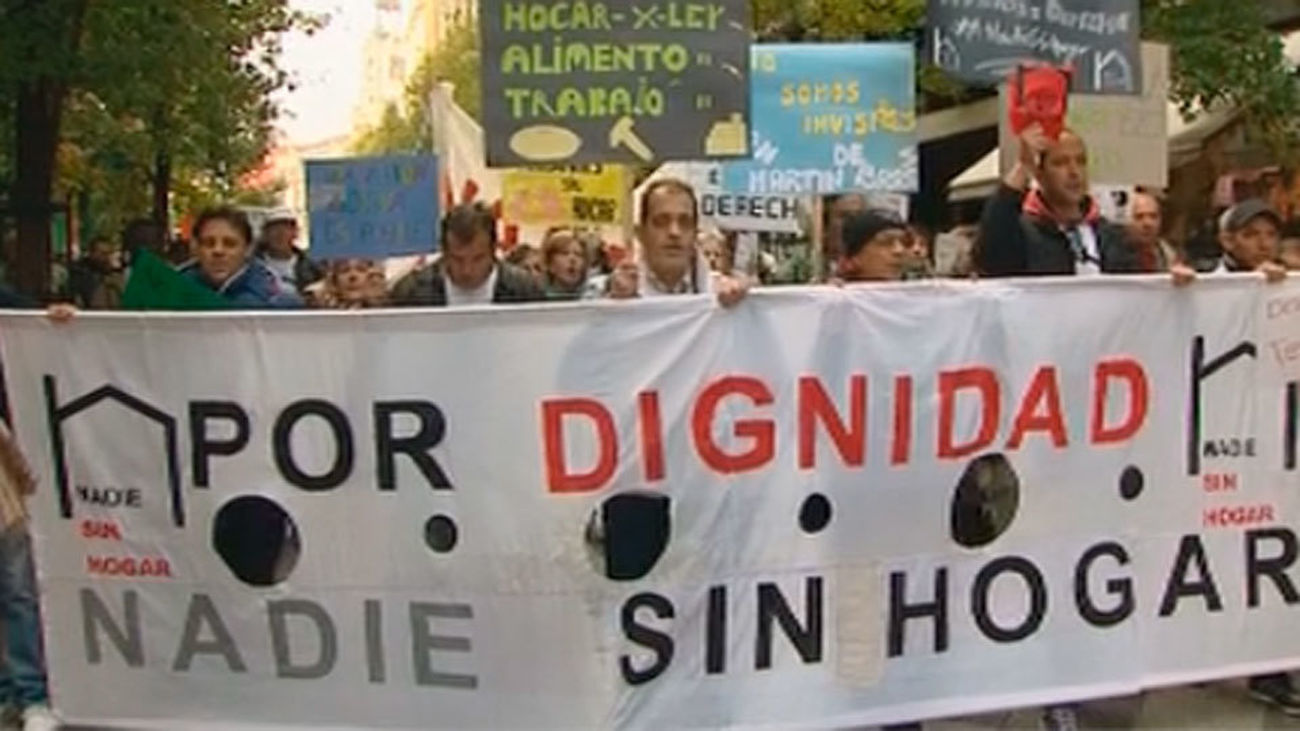 Cáritas presenta 'Hazme visible. Por dignidad, nadie sin hogar'