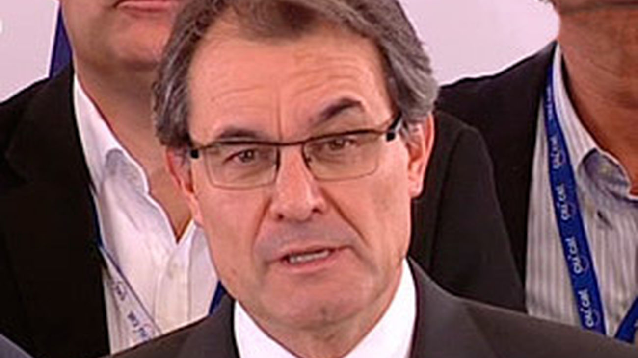 Artur Mas pide que se escuche con atención y respeto la voz mayoritaria
