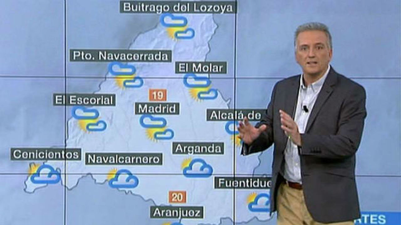 Comienza el cambio en el tiempo. Miércoles nuboso