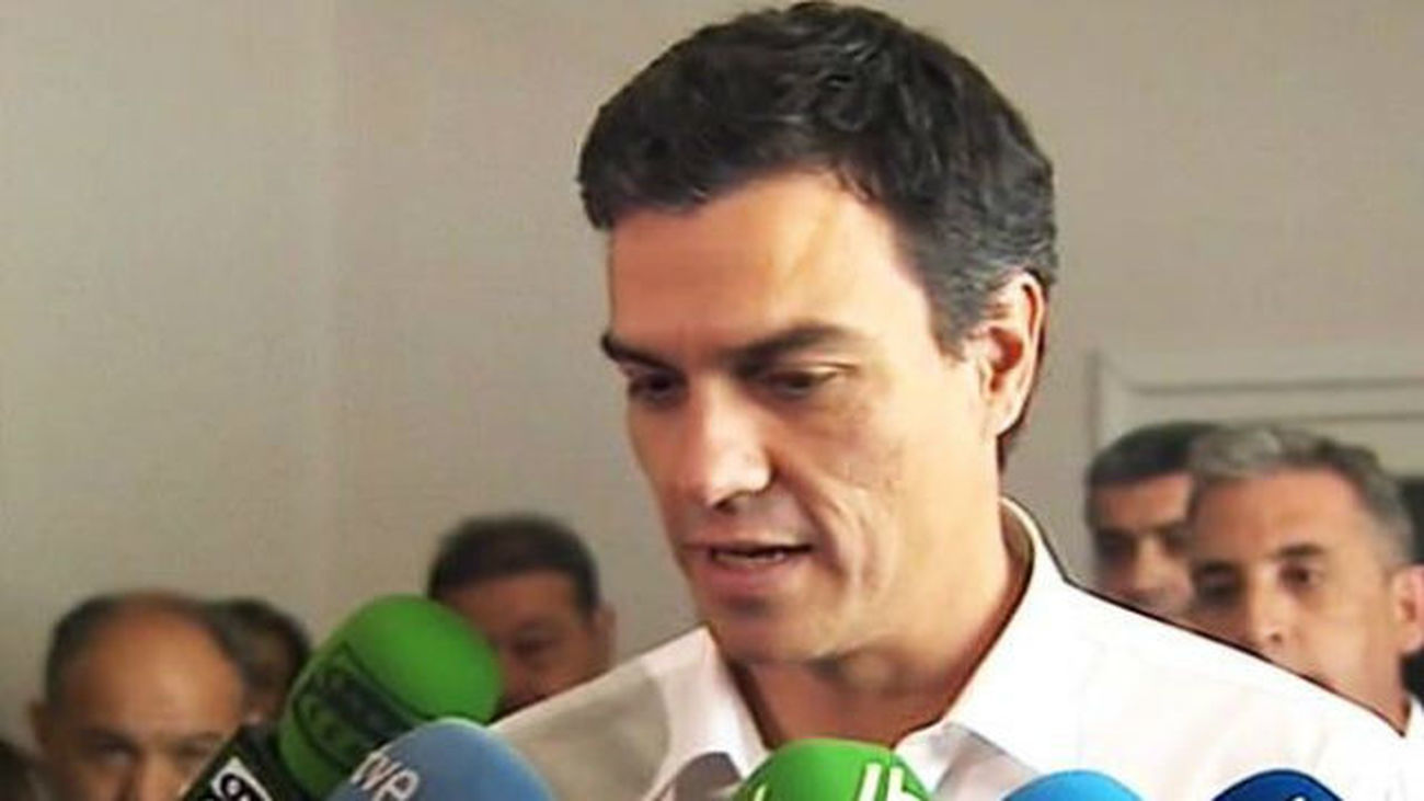 Pedro Sánchez dice no a una pósible coalición PSOE-PP