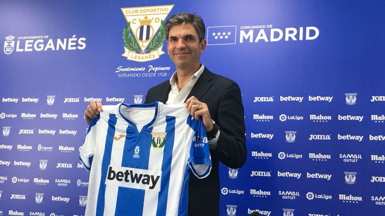 Entrevista a Pellegrino: "Lo que yo deseo es lo que el Leganés desea"