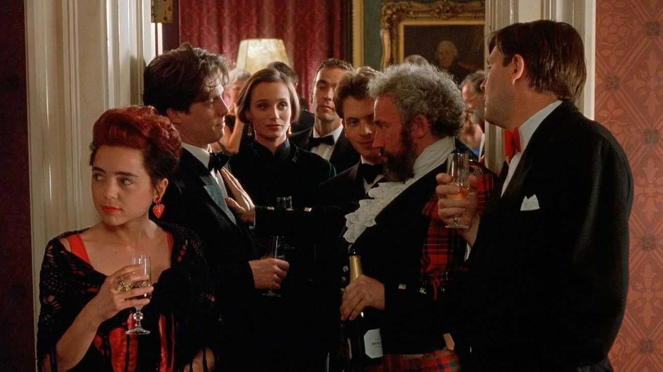 Escena de la película 'Cuatro bodas y un funeral'