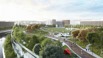 El proyecto Mahou-Calderón transformará la orilla del Manzanares