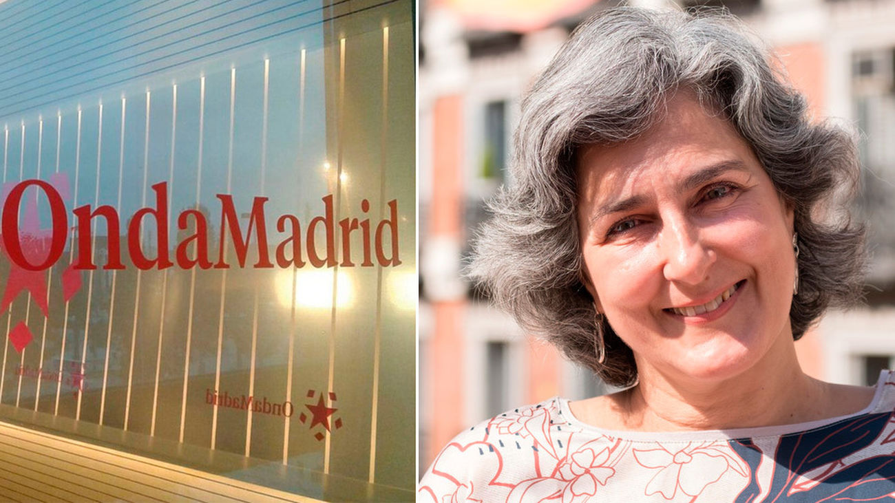 Sara Medialdea (ABC) en el intercambiador de onda madrid