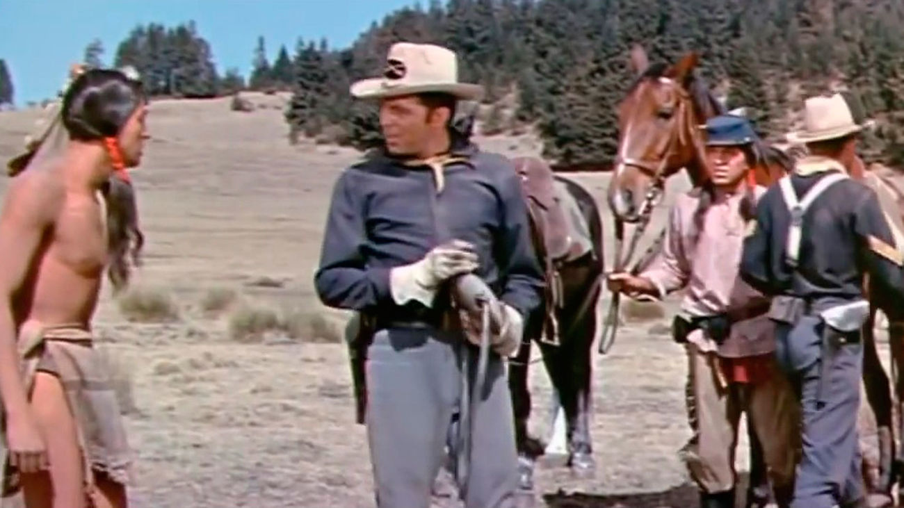 Escena de la película 'Sitting Bull'