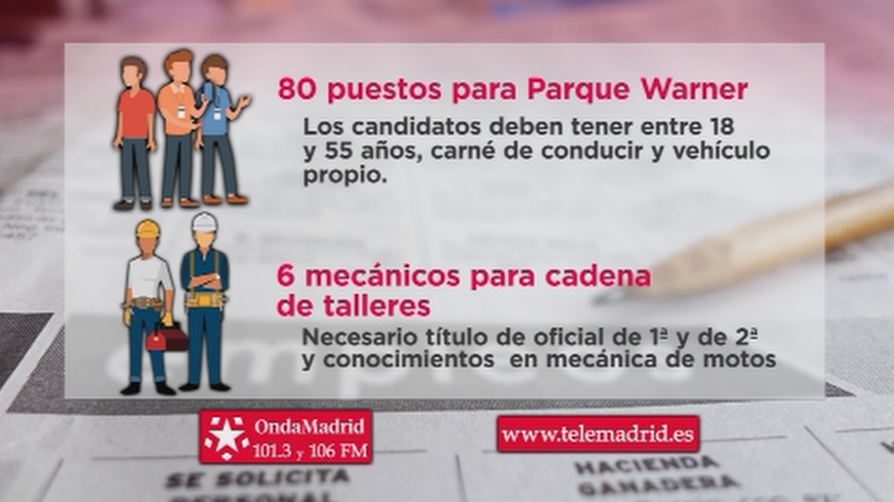 El Parque Warner busca personal para trabajar en la temporada de verano