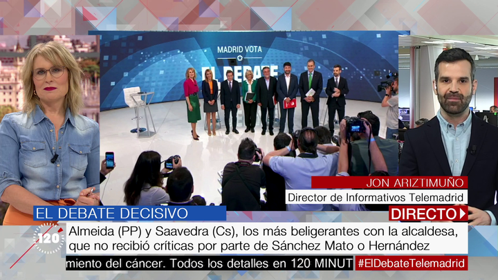 Lo que no se vio en el debate decisivo de Telemadrid