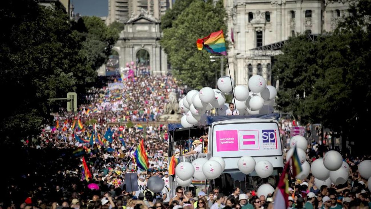 Orgullo Gay Madrid así es el recorrido del desfile del de julio