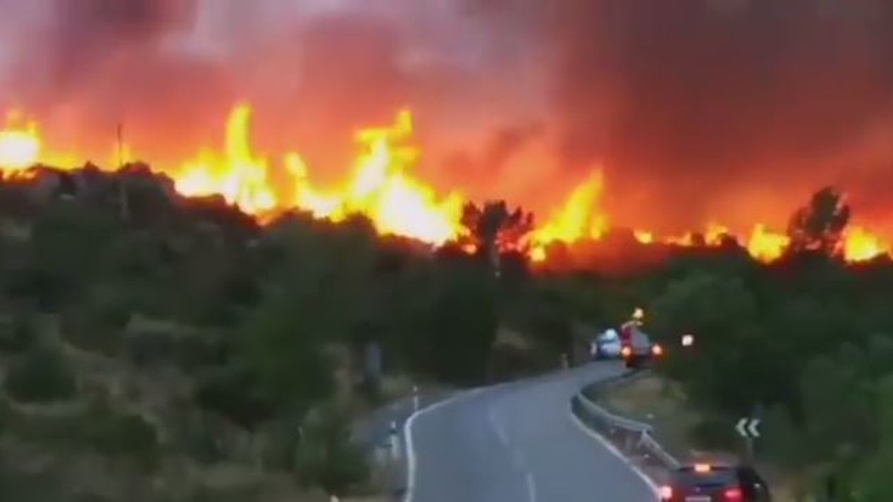 Incendio Forestal en El Berrueco