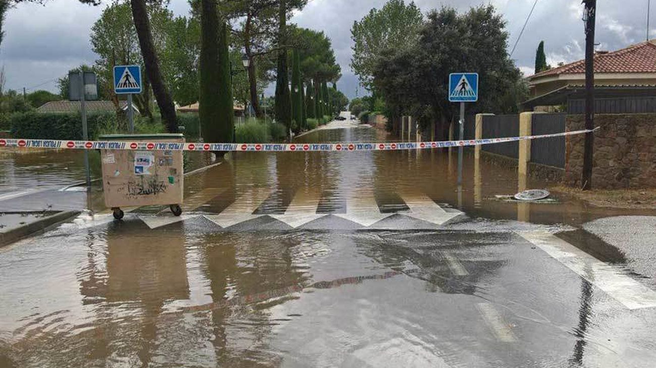 La alcaldesa de Nuevo Baztán: "Queremos considerarlo zona catastrófica para que no haya problemas con el Consorcio de Seguros"