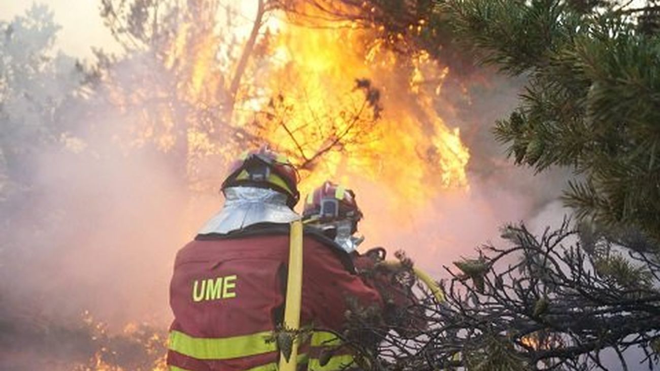 Andrés García, teniente de la UME, analiza las consecuencias del Incendio