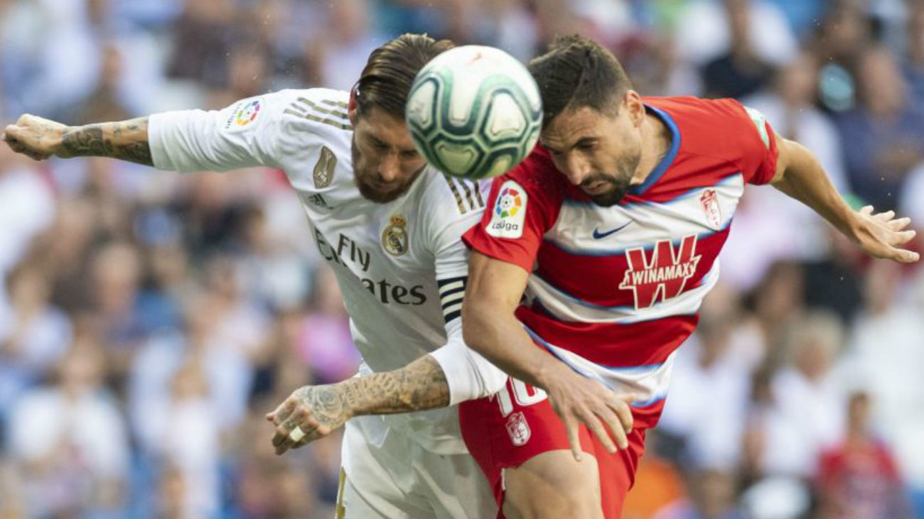 Sergio Ramos ante el Granada
