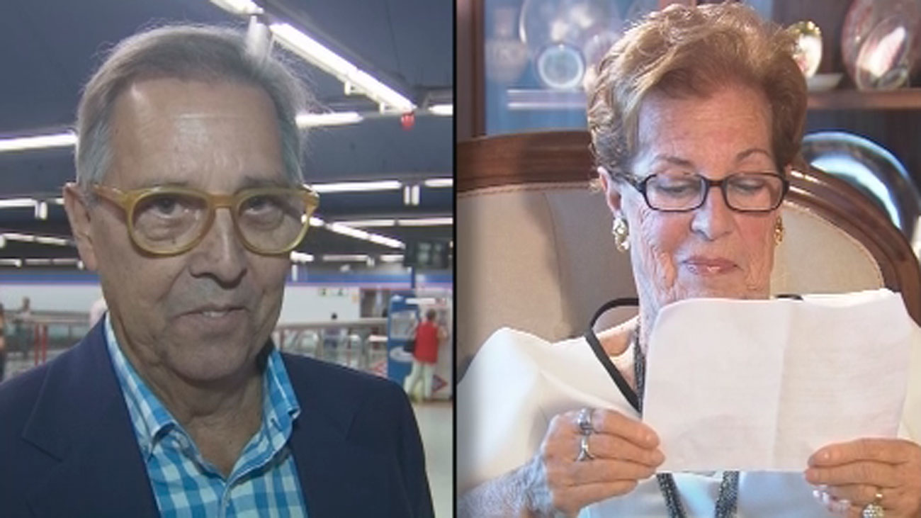 Javier y María Jesús, las voces de la megafonía del metro de Madrid
