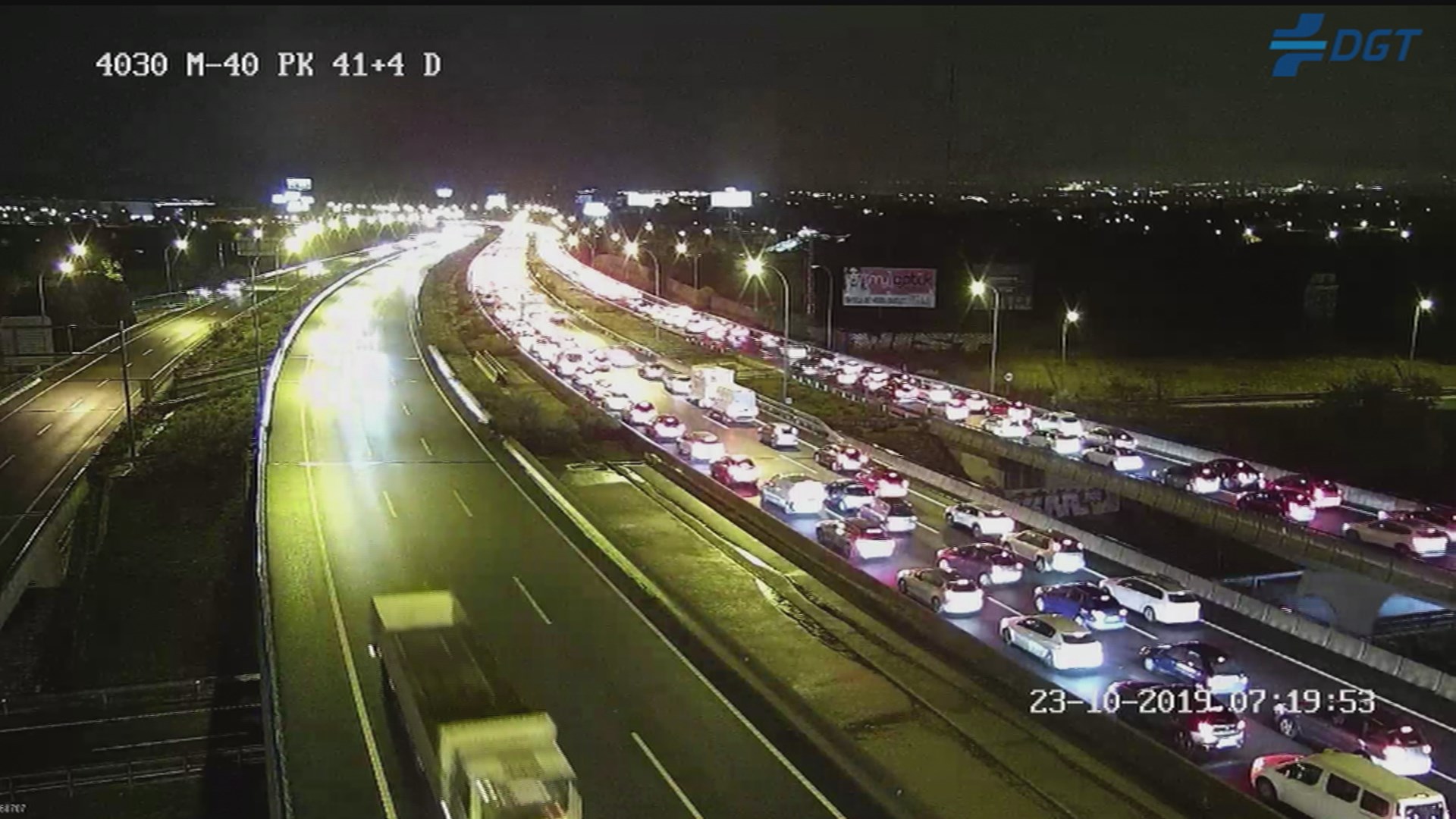 Atasco M 607 La Lluvia Y Un Accidente En La M 607 Provocan Mas De 10 Kilometros De Atasco En La Entrada A Madrid