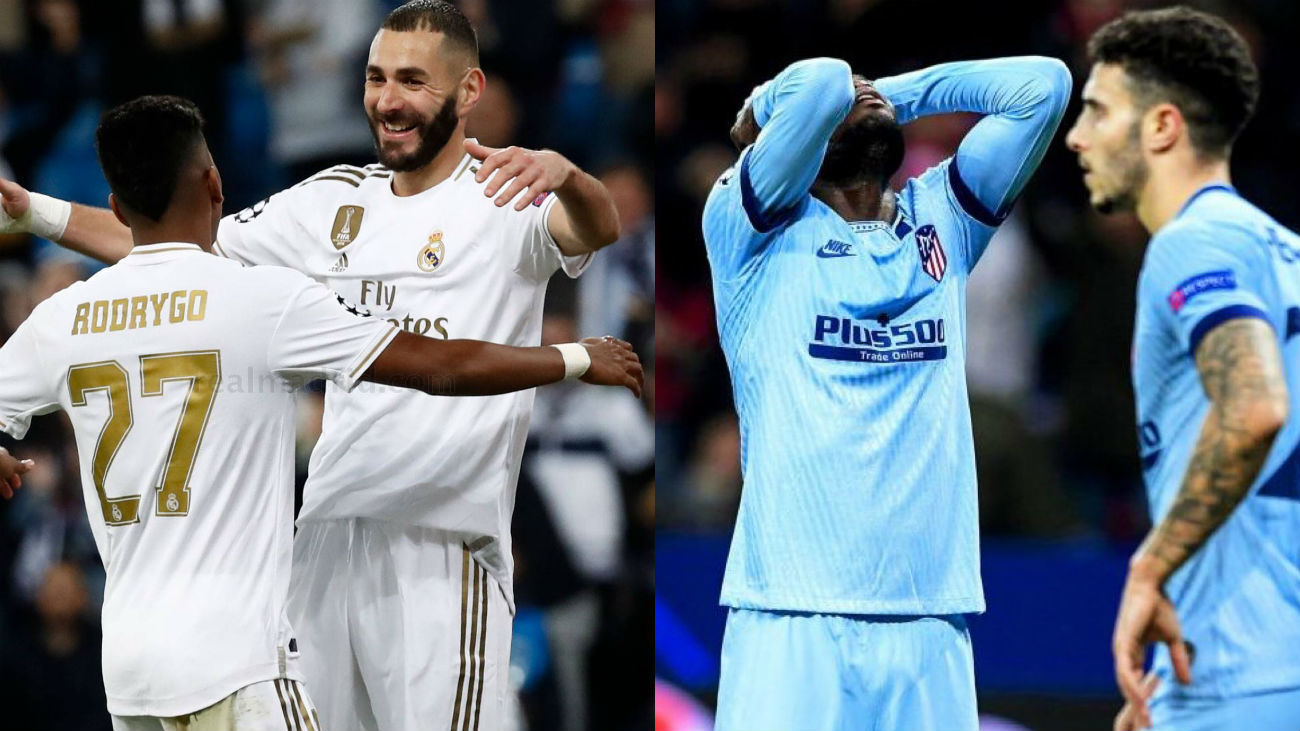 Real Madrid y Atlético de Madrid