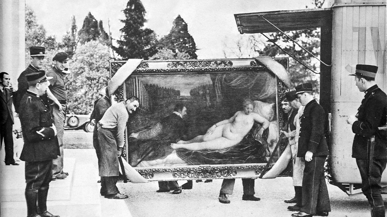 Traslado de un cuadro de Tiziano del Prado a Ginebra por la guerra civil española | Revista 'Vertice'