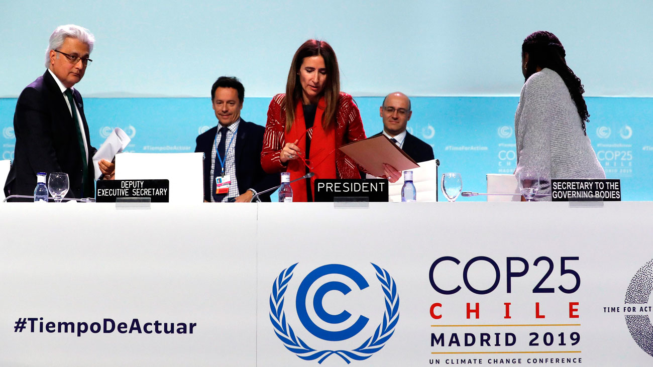 La Cumbre del Clima de Madrid concluye sin acuerdo sobre los mercados de carbono