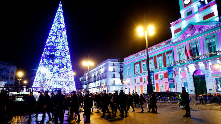 Las imágenes del Fin de Año 2019 en la Puerta del Sol de Madrid