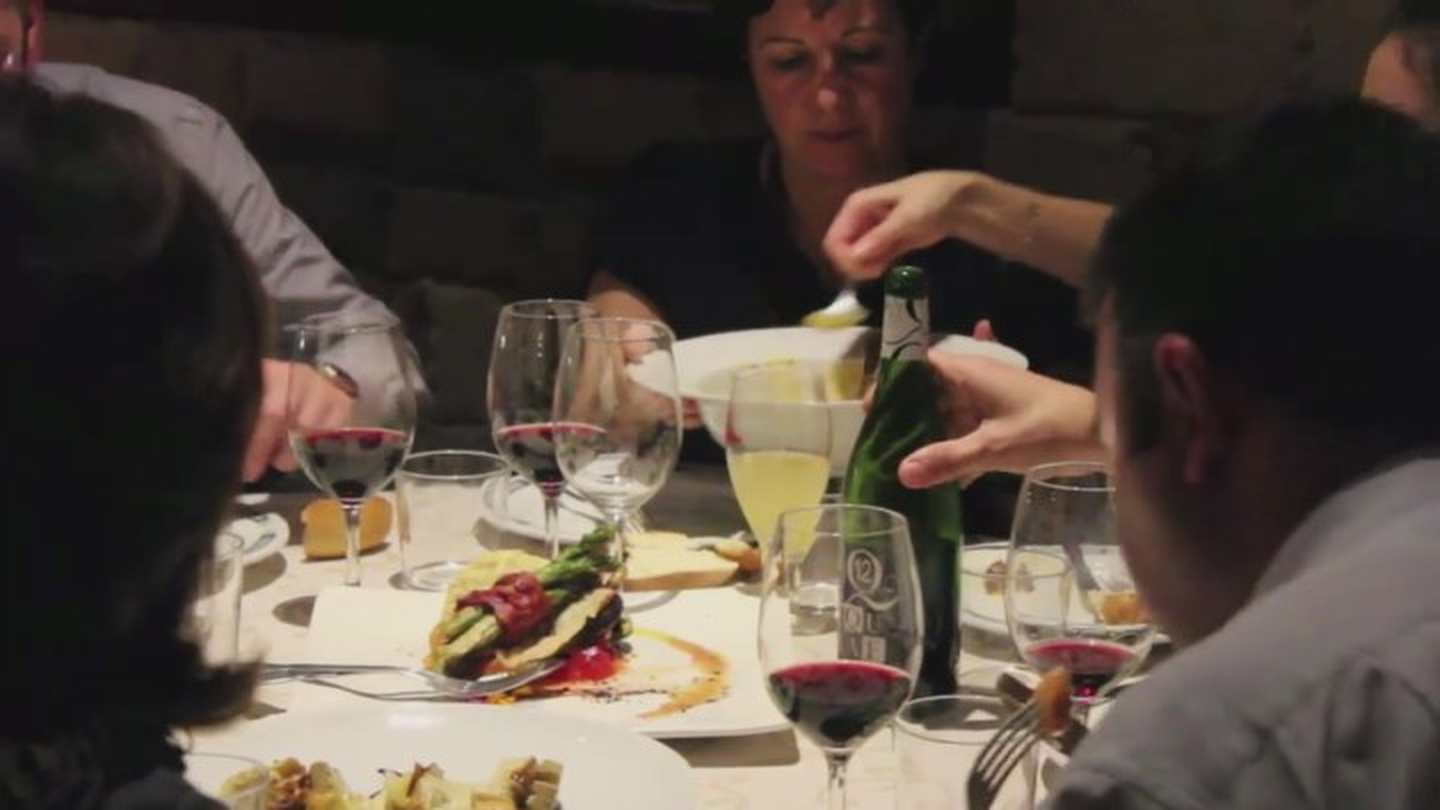 Comida de Año Nuevo, en familia