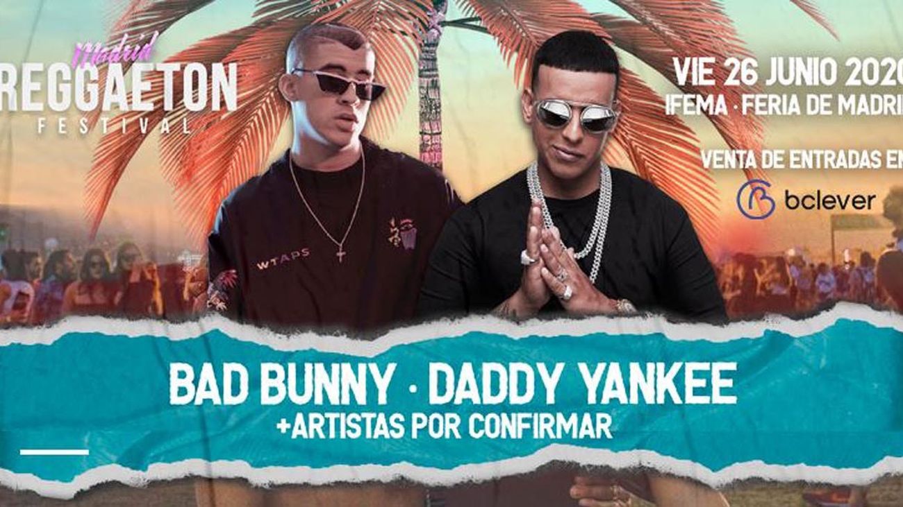 A la venta las entradas del Madrid Reggaeton Festival, con Bad Bunny y