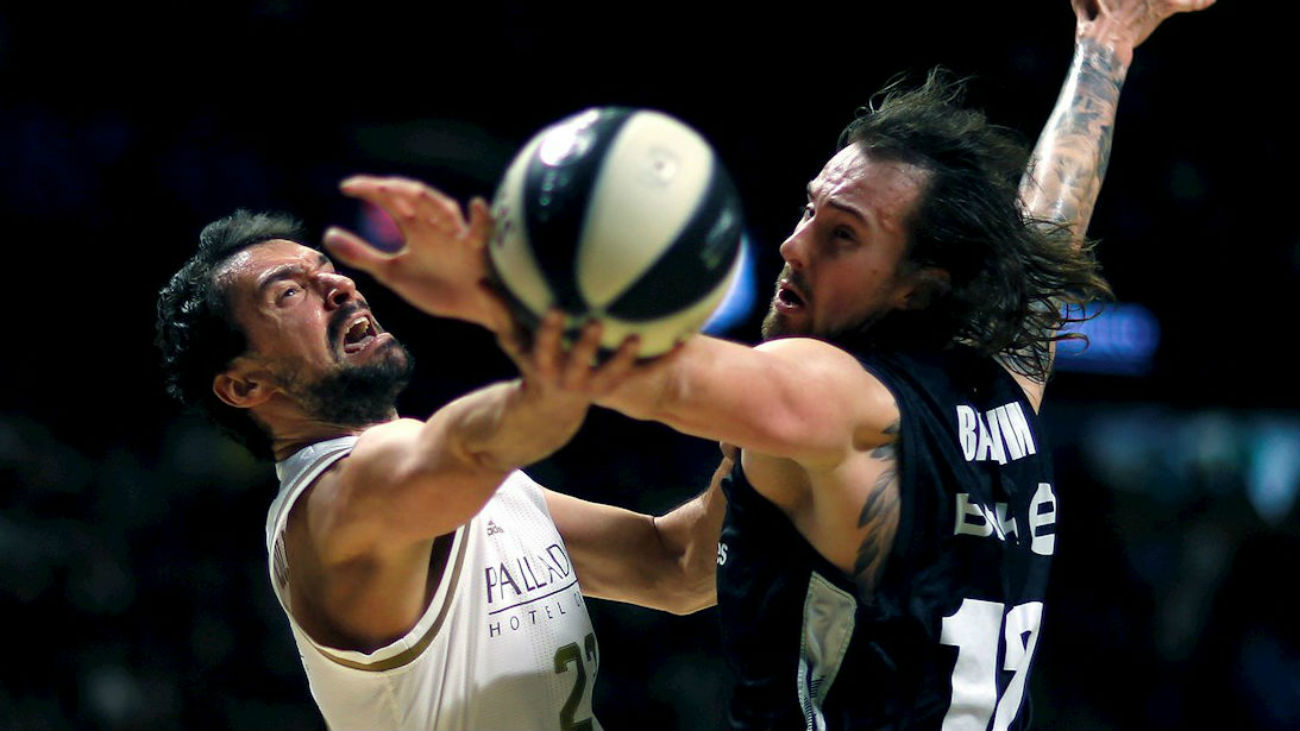 Sergio Llull ante el Bilbao Basket