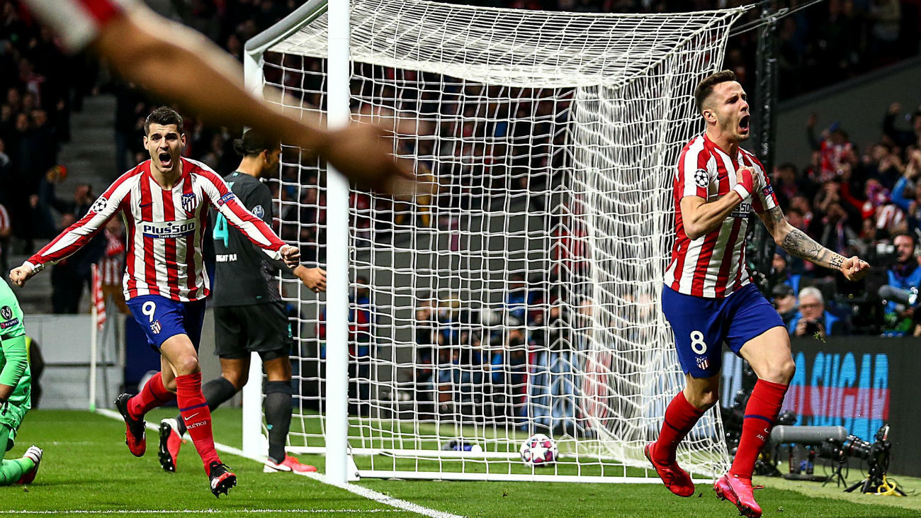 Morata y Saúl