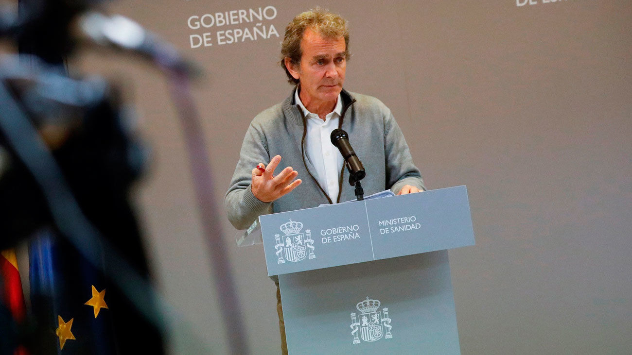 El director del Centro de Coordinación de Alertas y Emergencias Sanitarias, Fernando Simón