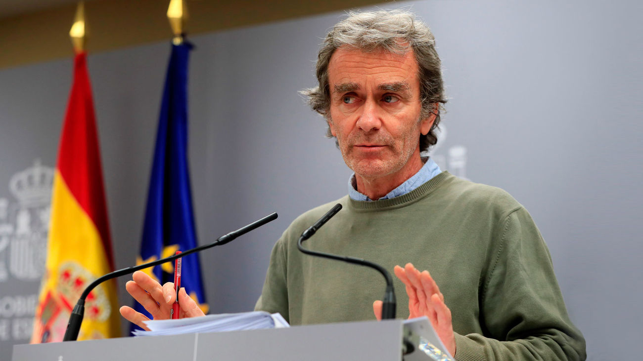 El director del Centro de Coordinación de Alertas y Emergencias Sanitarias, Fernando Simón