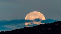 Las impresionantes imágenes de la Superluna Rosa