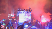 Una celebración adaptada a los nuevos tiempos si el Madrid logra el título liguero