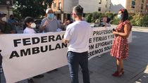 Feriantes afectados por la suspensión de las fiestas de Móstoles piden "trabajar"