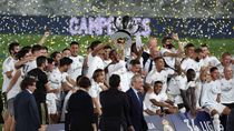 Las fotos de la Liga número 34 del Real Madrid