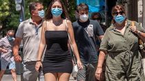 Madrid impone el uso total de la mascarilla, aunque se respete la distancia de seguridad