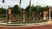 Pinto retirará el nombre del rey Juan Carlos I a su parque principal
