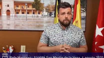 El alcalde de San Martín de la Vega critica a la Comunidad y reclama un rastreador por los brotes del municipio