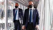 El Real Madrid ya está en Manchester con Florentino Pérez a la cabeza