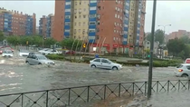 Los bomberos de Madrid realizan 146 intervenciones en 8 horas por la lluvia