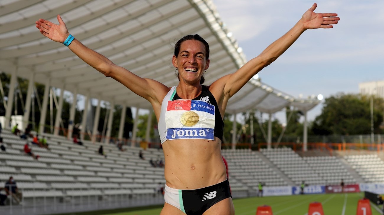 Un doblete histórico de Esther Guerrero pone el broche de oro al campeonato de España de atletismo