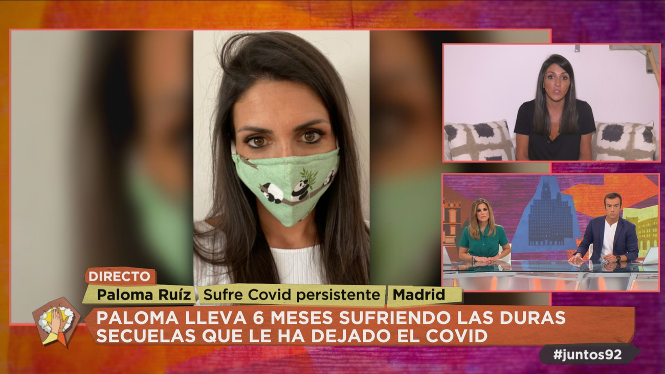 Paloma sufre de covid persistente: “Creo que la gente debe saber las secuelas que deja la enfermedad”