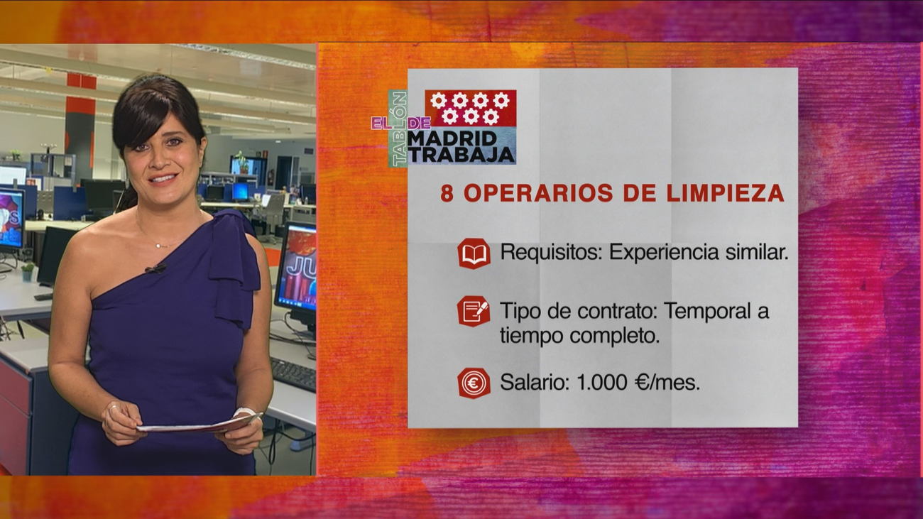 8 vacantes para operarios de limpieza en Alcalá de Henares