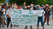 Izquierda, sindicatos y asociaciones se manifestarán el domingo contra las medidas de Ayuso