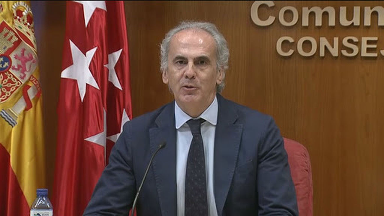 Enrique Ruiz Escudero, consejero de Sanidad de la Comunidad de Madrid