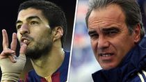 Martín Lasarte: "En el área, Luis Suárez es único"