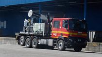 La Unidad Militar de Emergencias desinfecta Mercamadrid