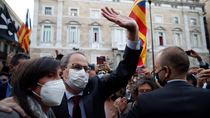 Torra pide una ley de amnistía y, por escrito, hablar de autodeterminación