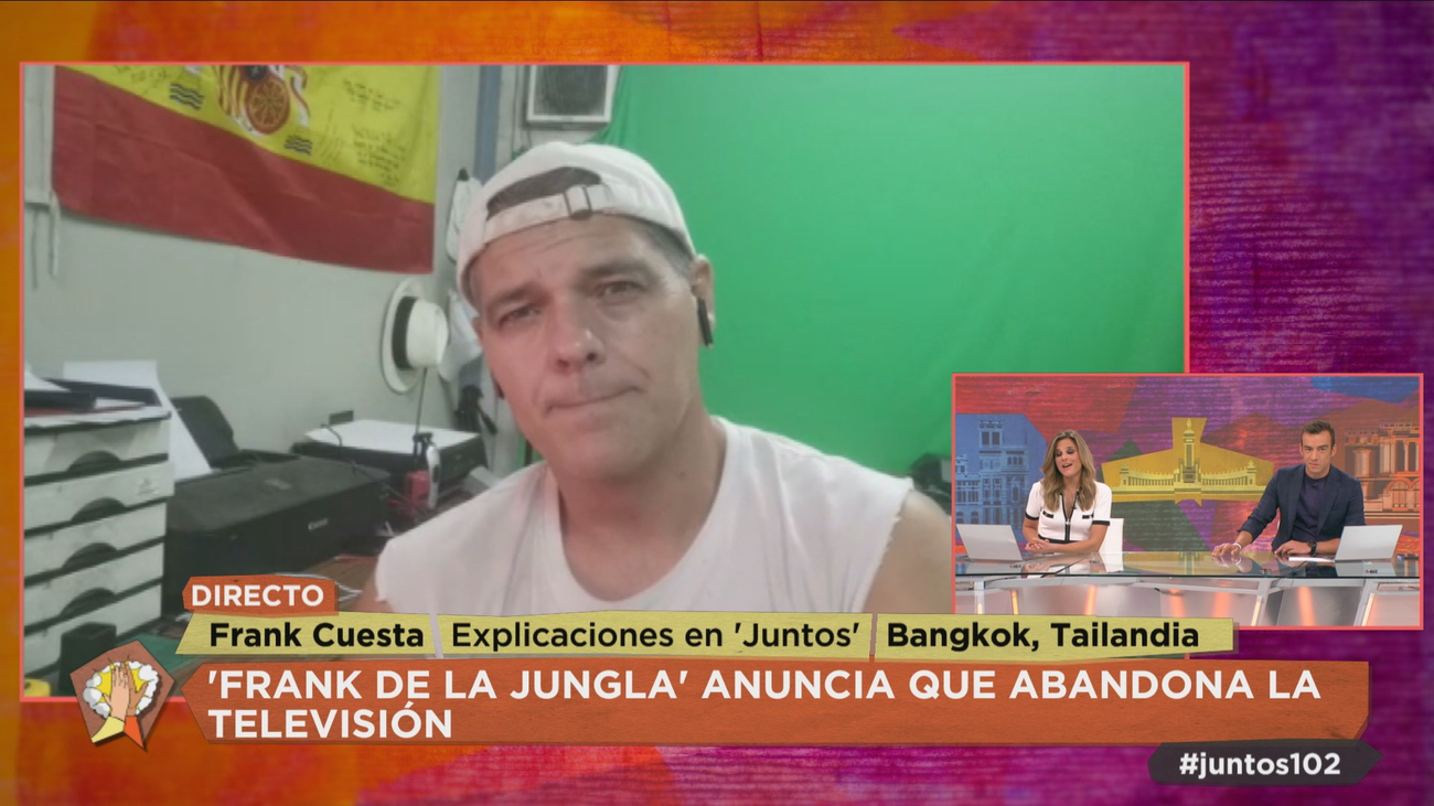 Frank Cuesta explica los motivos por los que se retira de la televisión