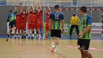 Cara a cara de los entrenadores del Balonmano Alcobendas y del Ikasa Balonmano antes del derbi